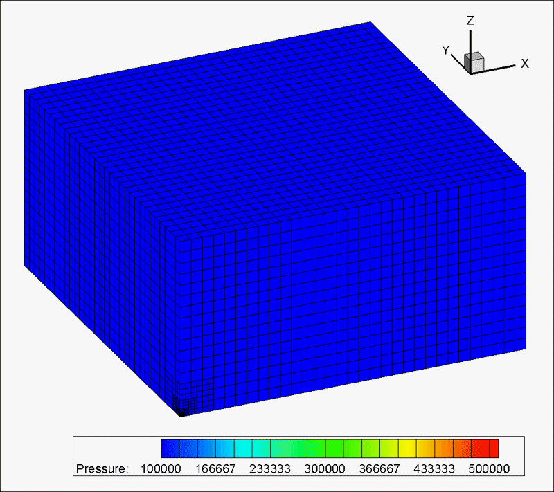 open area explosion simulation animation